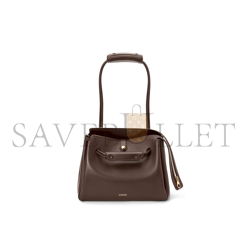 l0ew* medium madrid bag in S*pple calfskin aanbab1x01-0018 (28.5*23*11cm)